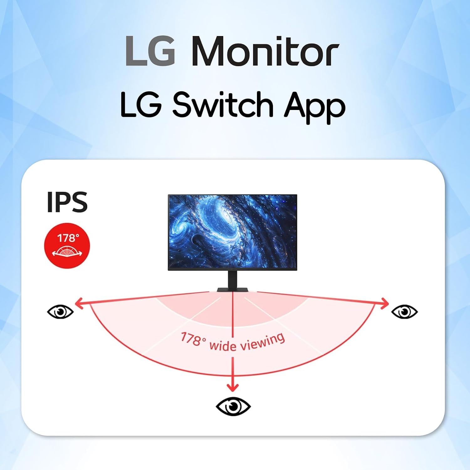 LG 32' QHD IPS Monitor, 2560 x 1440, 100Hz, HDR10, 99% sRGB, USB-C with 15W Power Delivery, 3-Side Borderless Design, Dynamic Action Sync, Tilt Adjustable for Home Office and Productivity