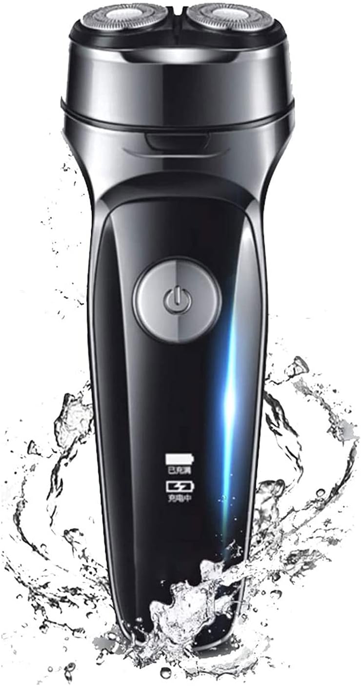 Electric Shaver for Men, Rechargeable Rotary Shaver with Pop-up Trimmer, Waterproof Wet and Dry, Electric Razors for Men