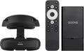 GOOVIS Art XR Head Mounted Display with D4H1 Media Player – 110'' FHD Micro-OLED Video Display, Lightweight & Compact, Unobstructed Vision, Works with PC/iPhone16/Android/Gaming Handhelds (Black)