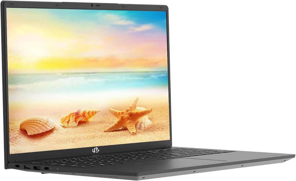 NIMO AI-Powered Laptop | 17' FHD Computer | 16GB RAM | 1TB SSD | Intel 6-Core i3 CPU | Webcam | 65W Type-C | Wi-Fi | Bluetooth | Backlit Keyboard | Fingerprint | Windows 11 | Copilot Ready | Black