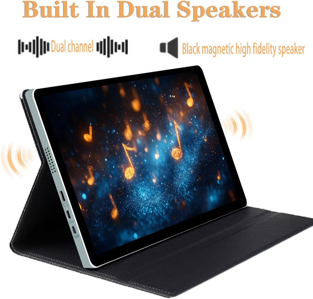 OLED Touchscreen Portable Monitor 10.5' 2k, sRGB 100%,Dual USB-C,HDMI for Laptop Mac Phone PS4/5 Switch