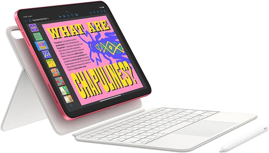 Apple iPad 11-inch: A16 chip, 11-inch Model, Liquid Retina Display, 128GB, Wi-Fi 6, 12MP Front/12MP Back Camera, Touch ID, All-Day Battery Life — Pink