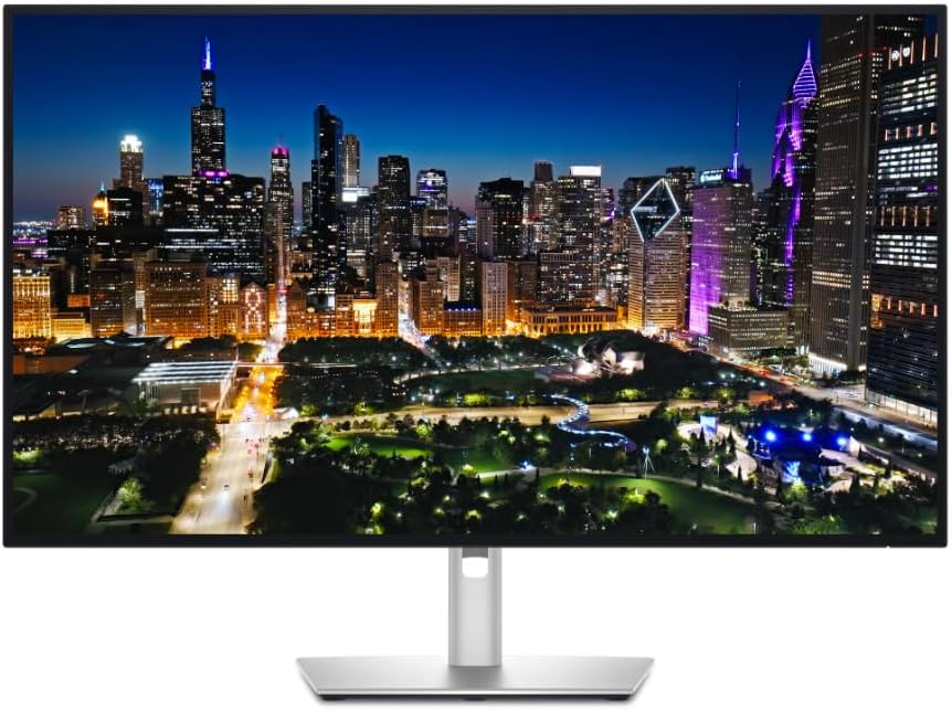 Dell UltraSharp 32-inch 4K Thunderbolt Hub Monitor with 120Hz and 140W PD (IPS Black) - U3225QE (Renewed)