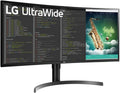 LG 35' 35BN75CN-B VA HDR QHD UltraWide™ Curved Monitor (3440x1440) with 100Hz Refresh Rate, 5ms(GTG), USB Type-C™, AMD FreeSync™, Dynamic Action Sync, Black Stabilizer, MaxxAudio® & Ergonomic Design