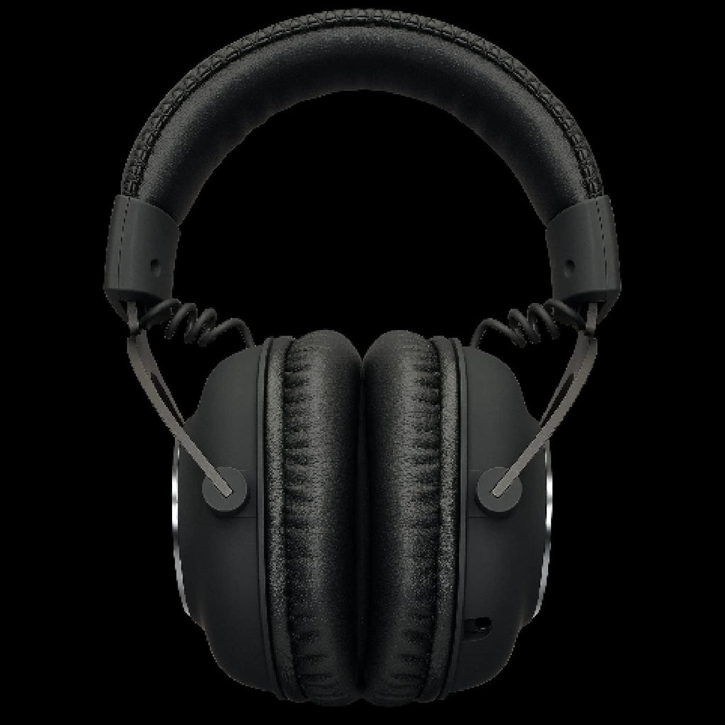 Logitech G PRO X Wireless Lightspeed Gaming Headset, Blue VO!CE Mic Filter Tech, 50 mm PRO-G Drivers, DTS Headphone:X 2.0 Surround Sound, Memory Foam, 20+ Hour Battery Life - Black