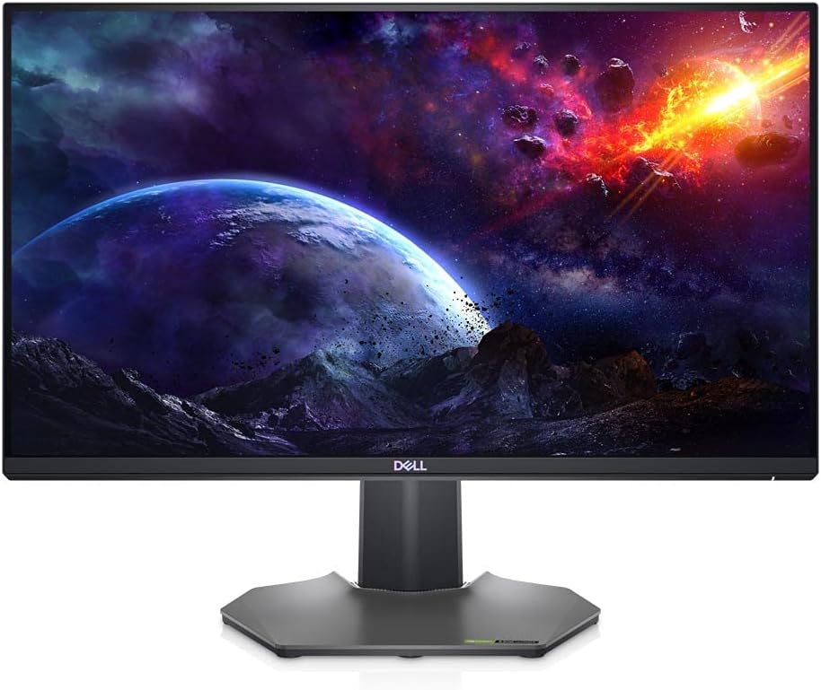 Dell S2522HG-24.5-inch FHD (1920 x 1080) Gaming Monitor, 240Hz Refresh Rate, 1MS Grey-to-Grey Response Time (Extreme Mode) Dark Metallic Grey (Latest Model) (Renewed)
