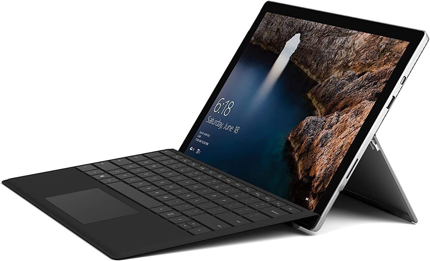 Microsoft Surface Pro 5 Tablet PC 12.3-inch (2736x1824) Touchscreen Laptop, Core i5-7300U 2.6GHz, 8GB RAM, 256GB SSD, USB 3.0, Mini DisplayPort, Backlit Keyboard, Windows 11 Pro (Renewed)