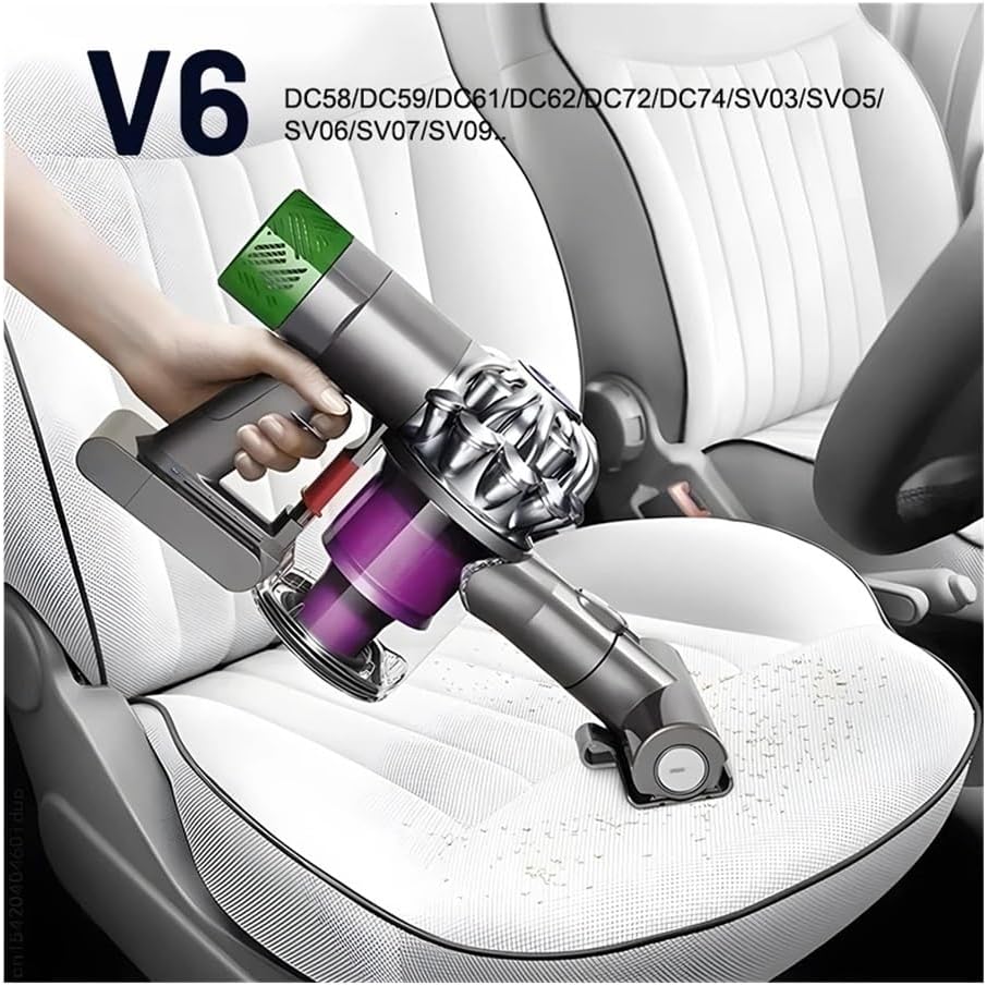 6-8000mAh/9800-12800mAh Compatible with Dyson Battery Replacement V6 V7 V8 V10 V11 Vacuum Cleaner Battery(V11 9.8Ah Charger)