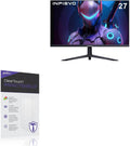 BoxWave Screen Protector Compatible with INFIEVO Gaming Monitor QHD Wide 1440p - ClearTouch ImpactShield (2-Pack), Impenetrable Screen Protector Flexible Film