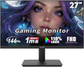 Viewedge 27 Inch Gaming Monitor 1080p 144hz, 1ms IPS FHD Computer Monitor with 110% sRGB, Bluelight Filter, HDMI & VGA Port, Support Wall Mount
