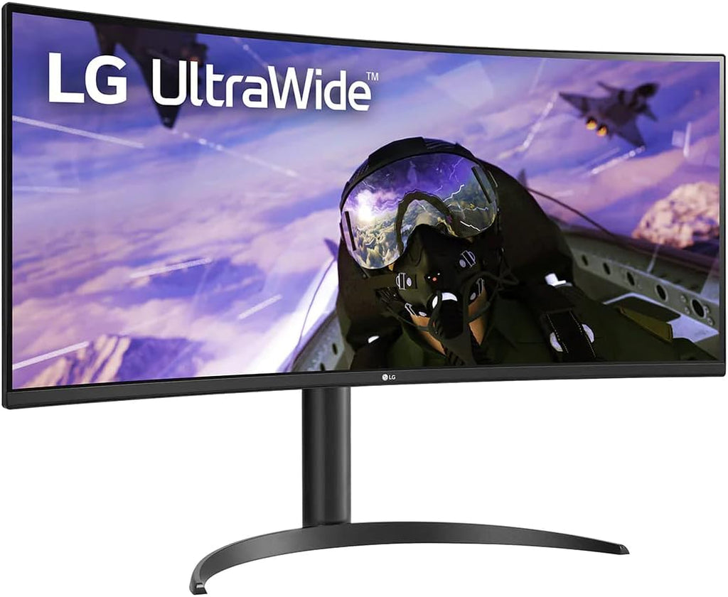 LG 34BP65C-B 34' 21:9 QHD UltraWide™ Curved Monitor with 1ms MBR, HDR10, 160Hz Refresh Rate & AMD FreeSync™ Premium