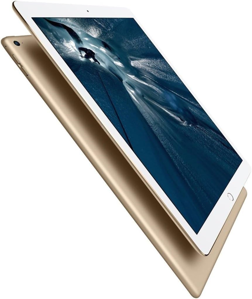 Apple iPad Pro (32GB, Wi-Fi, Gold) 12.9in Tablet (Renewed)