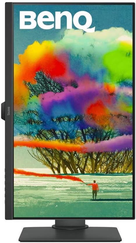 BenQ DesignVue PD2705Q 27' QHD 2560 x 1440 2K 5ms (GTG) 60Hz HDMI DisplayPort USB Type-C Built-in Speakers Anti-Glare Backlit LED Designer IPS Monitor