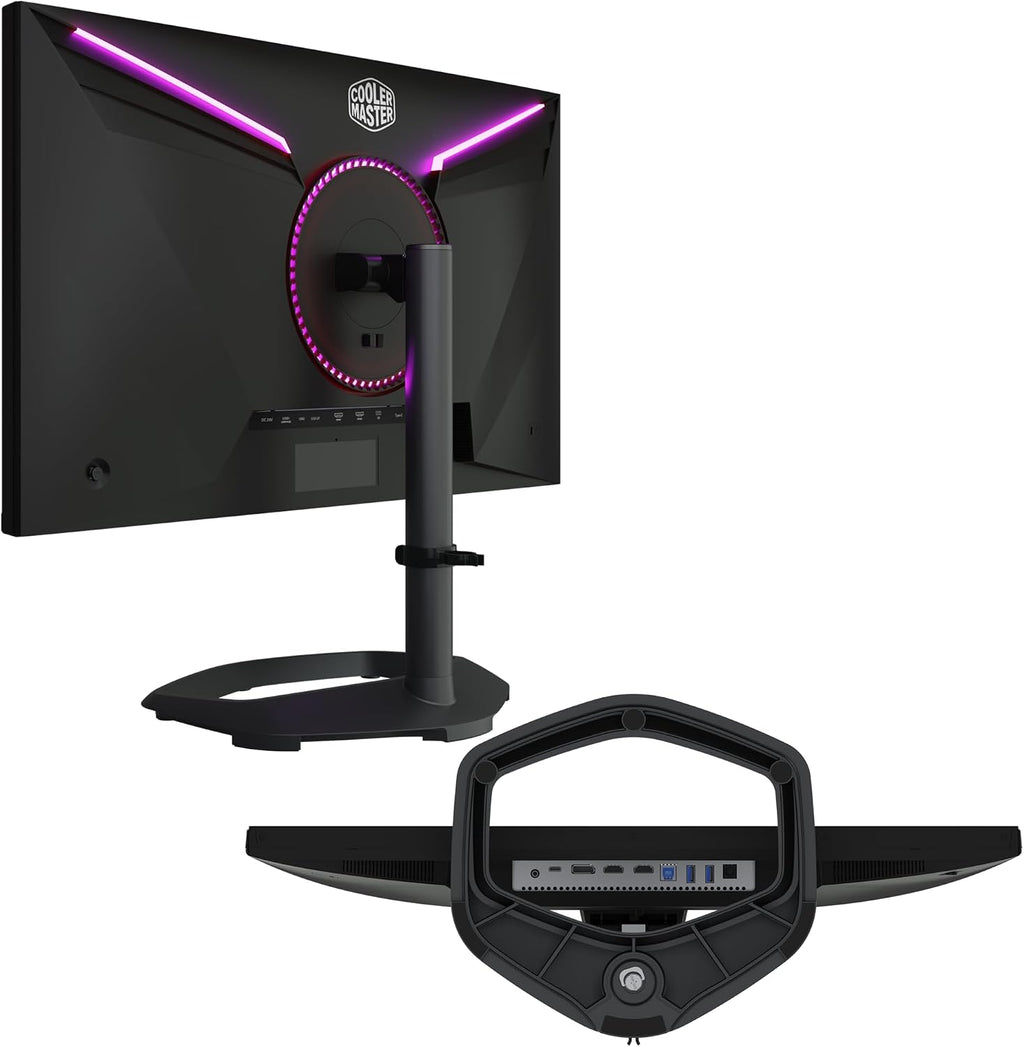 Cooler Master Tempest GP27U 27' 4K IPS 160Hz WUHD 3840 x 2160 PC Monitor, Quantum Dot, MiniLED, HDR1000, 1ms (MPRT)|2ms (GTG), FreeSync|G-Sync, DP1.4 * 1 + HDMI2.0 * 2 + TypeC*1
