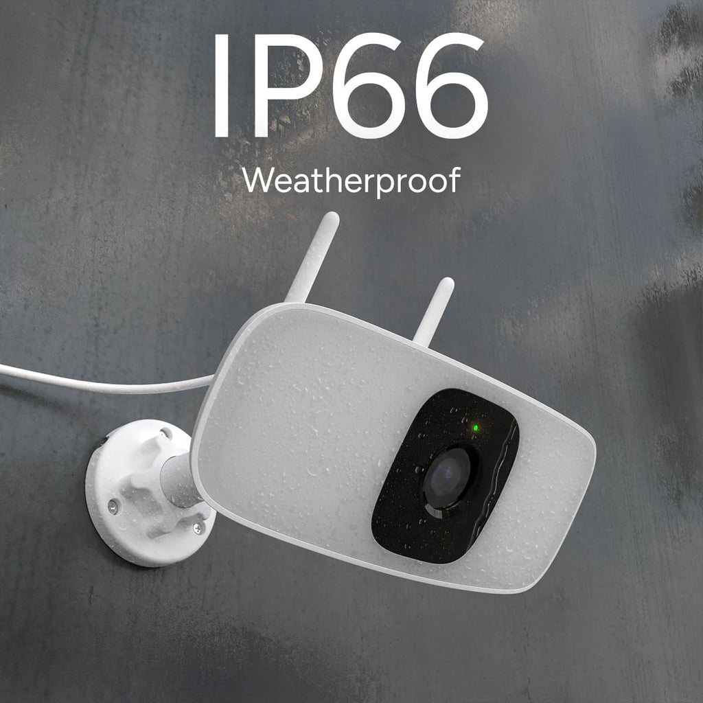 Lorex Connect 2K Floodlight Wi-Fi Security Camera | New Connect App | 160° Pan Coverage | Person Detection | Live Auto-Tracking | Color Night Vision | 2-Way Talk | Cloud & Local Storage Option