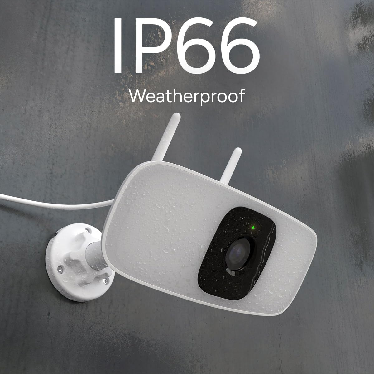 Lorex Connect 2K Floodlight Wi-Fi Security Camera | New Connect App | 160° Pan Coverage | Person Detection | Live Auto-Tracking | Color Night Vision | 2-Way Talk | Cloud & Local Storage Option