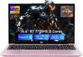 NIMO Gaming Laptop 15.6' FHD – AMD Ryzen 7 7735HS 8C/16T, Radeon 680M, 64GB DDR5, 4TB NVMe SSD, Backlit Keyboard, Fingerprint Unlock, 100W USB-C PD – Ideal for Students, Professionals, Creators