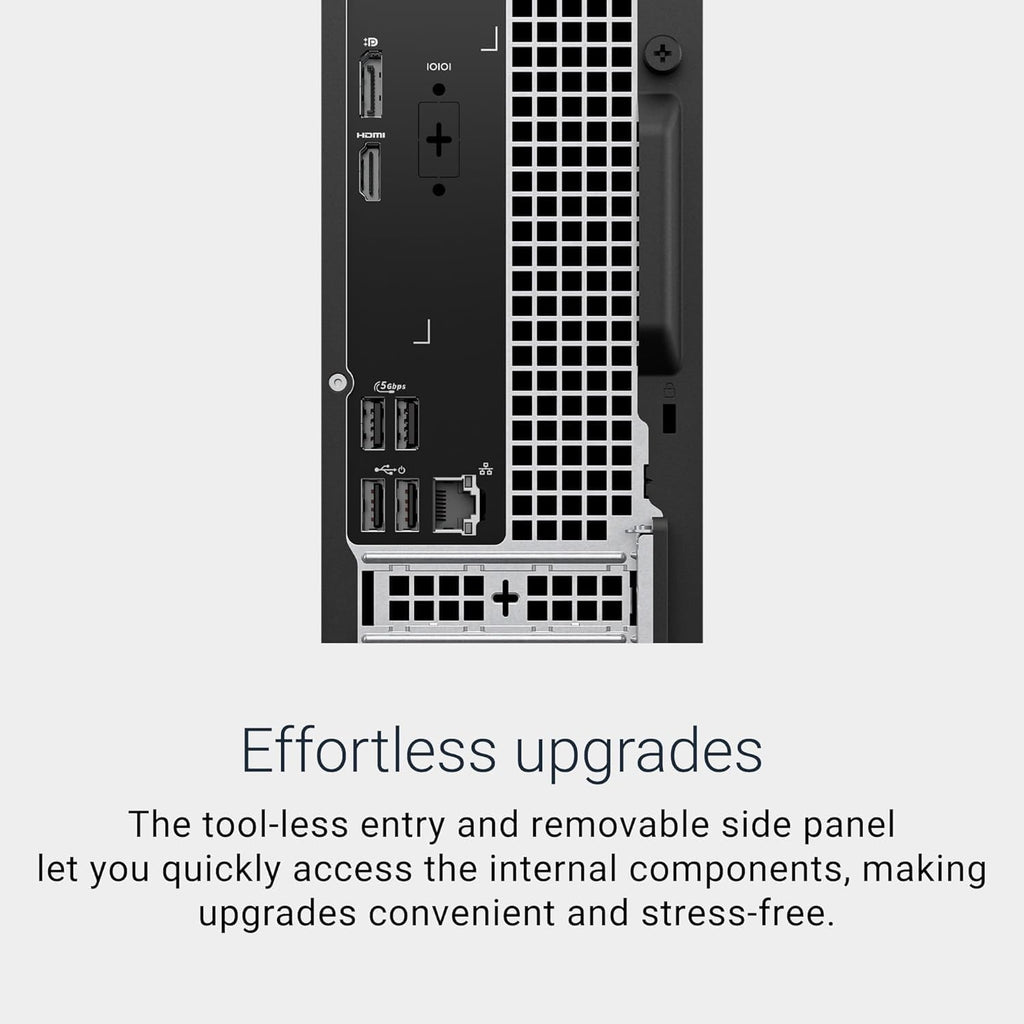 Dell 2025 ECS1250 Business Desktop - Intel Ultra 5-225(10Core, 10Threads), Ultra-Quiet Design, 32GB DDR5 RAM, 2TB PCIe SSD + 512GB Portable SSD, SD-Card Reader, Dual 4K Monitor Support, Windows11