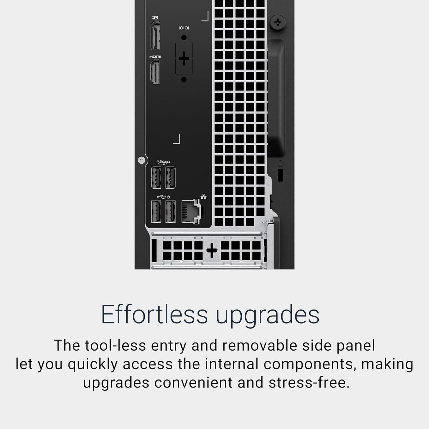 Dell 2025 ECS1250 Business Desktop - Intel Ultra 5-225(10Core, 10Threads), Ultra-Quiet Design, 32GB DDR5 RAM, 2TB PCIe SSD + 512GB Portable SSD, SD-Card Reader, Dual 4K Monitor Support, Windows11