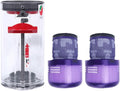 TEidea Dust Collection Box Accessory, Compatible for Dyson V11 Vacuum Cleaner, Dust Collection Cup, Filter Barrel (Color : 3 PCS(0.76L))