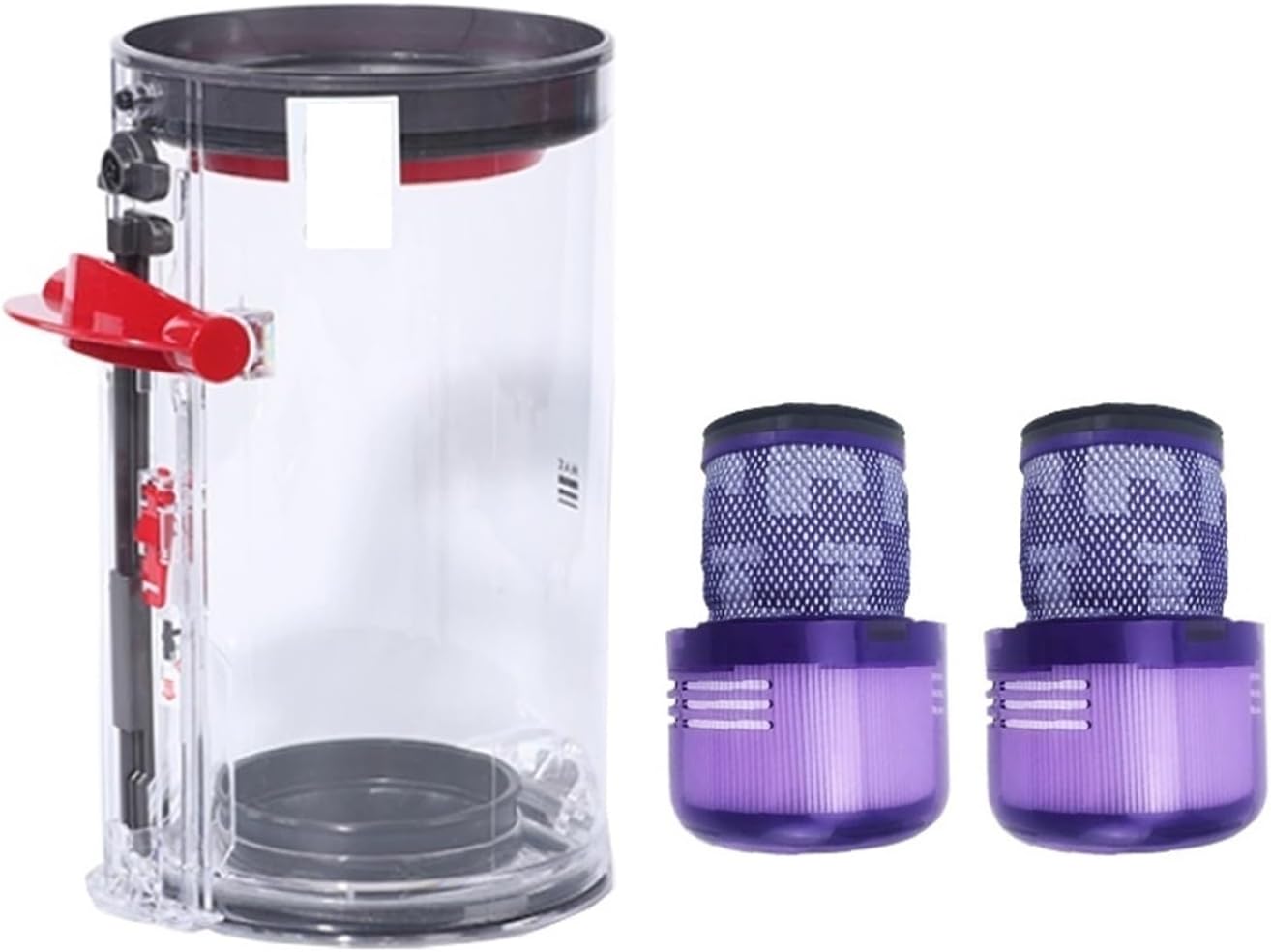 Compatible for Dyson V11 U.S Filter Bucket dust bin Accessories Robot Vacuum Cleaner Cyclone dust Collector Trash can Spare Parts (Color : V11 US version-02)