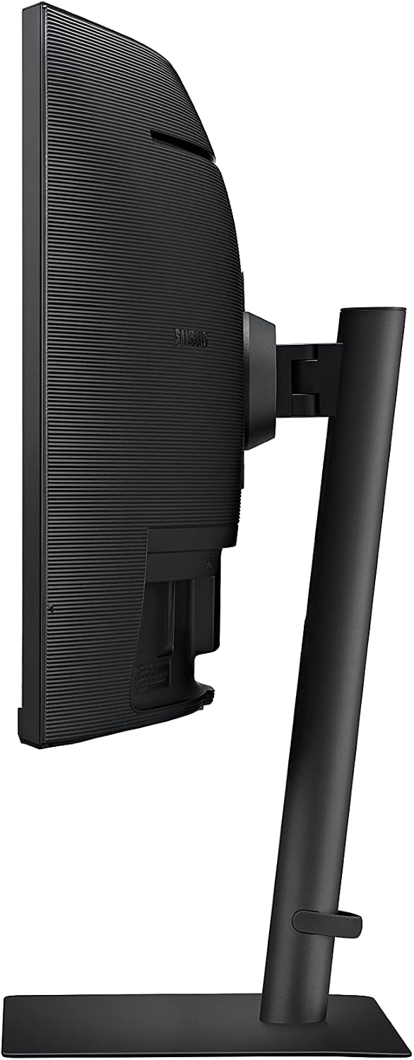Samsung Business S65UA Series 34 Inch Curved WQHD 3440x1440 Computer Monitor, HDR10, 100 Hz, USB-C, DP Daisy Chain, HDMI 2.0, USB 3.0 Hub (S34A654UXN), Black