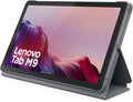 Lenovo Tab M9-2023 - Tablet - Long Battery Life - 9' HD - Front 2MP & Rear 8MP Camera - 3GB Memory - 32GB Storage - Android 12 or Later - Folio Case Included,Gray