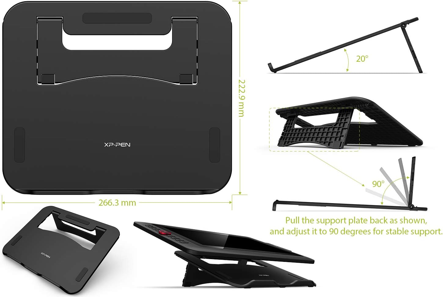 XPPen Artist12 Pro 11.6' Drawing Tablet with Screen Pen Display Full-Laminated Graphics Tablet with Tilt Function Battery-Free Stylus and 8 Shortcut Keys(8192 Levels Pen Pressure and 72% NTSC)