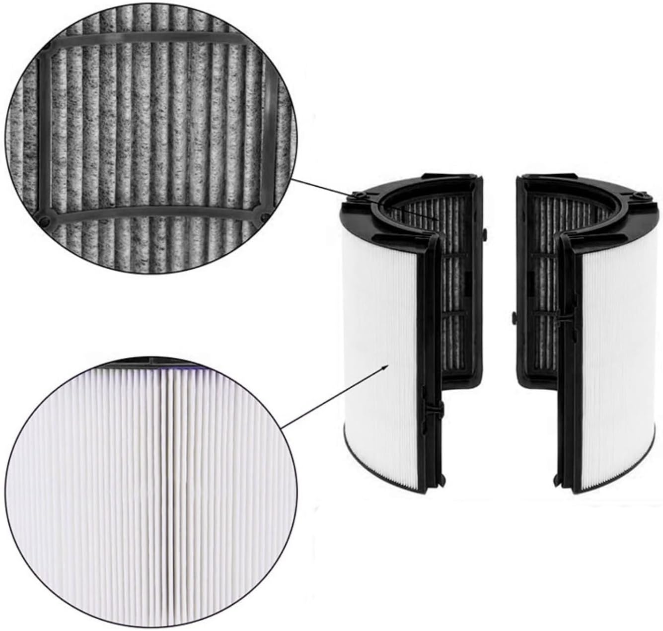 Air Purifier Replacement Filter ，Compatible For Dyson，TP06 HP06 TP09 TP07， Air Filter For Home Use