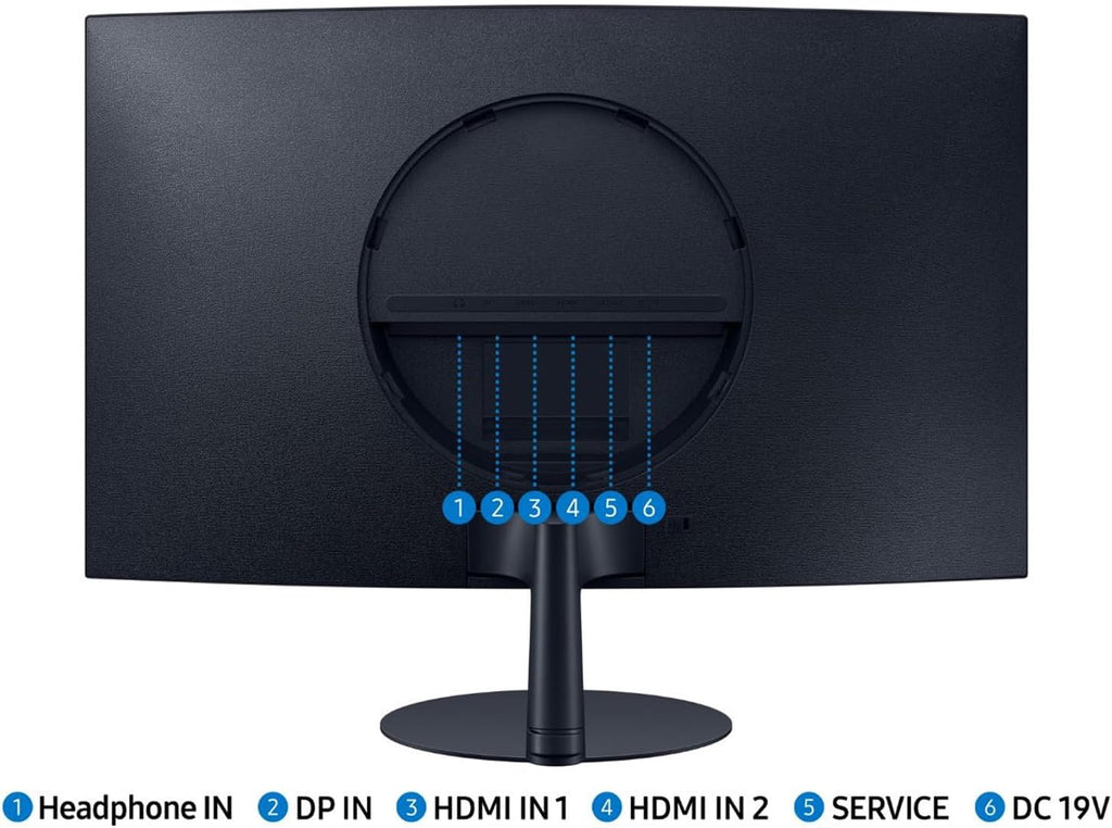 Samsung S39C 32-inch 1080P FHD Curved IPS LCD Monitor, 2-Pack Bundle with FreeSync, HDMI, DisplayPort, Speaker (S32C394EAN)