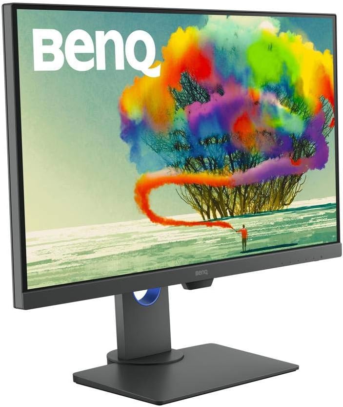 BenQ DesignVue PD2705Q 27' QHD 2560 x 1440 2K 5ms (GTG) 60Hz HDMI DisplayPort USB Type-C Built-in Speakers Anti-Glare Backlit LED Designer IPS Monitor