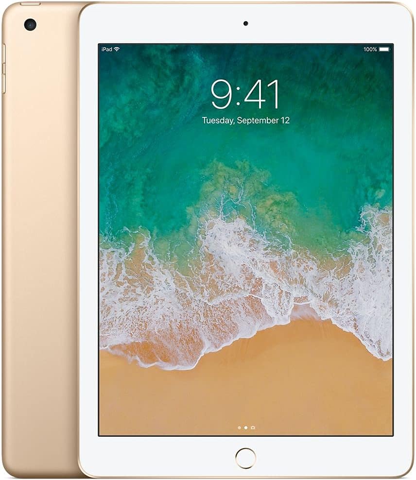 Apple iPad 5th Generation 128GB WiFi+Cellular (AT&T) MPGC2LL/A - Gold