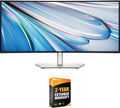 Dell U3425WE UltraSharp 34' WQHD 3440x1440 120Hz 5ms Curved Thunderbolt Hub Monitor Bundle with 2 YR CPS Enhanced Protection Pack