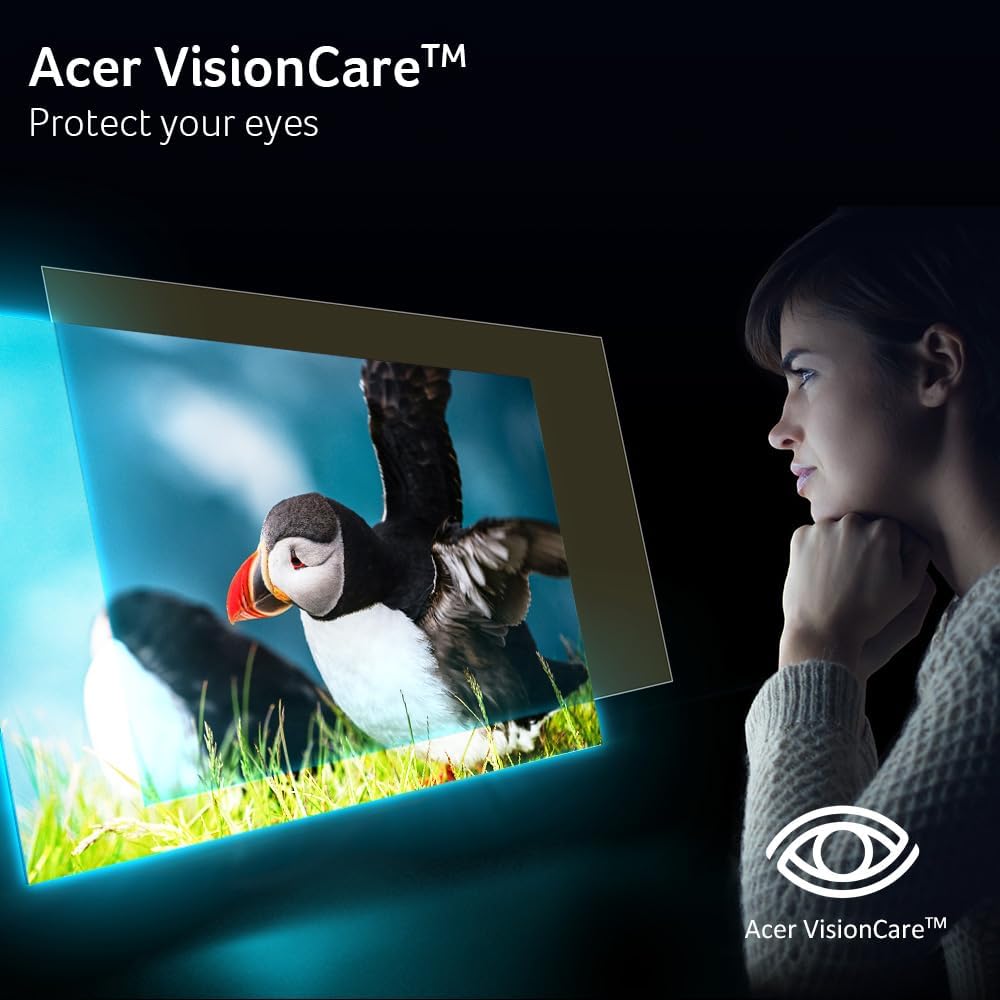 acer CB272U Ebmiiprx 27' WQHD 2560 x 1440 Home Office Monitor | AMD FreeSync | 1ms VRB | 100Hz | Zero Frame | Height Adjustable Stand with Swivel, Tilt & Pivot (Display Port 1.2 & 2 x HDMI 2.0 Ports)