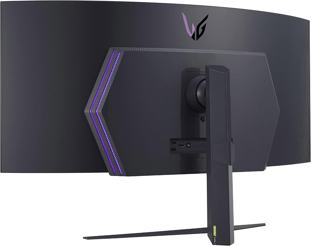 LG 45GR95QE 45-Inch Ultragear 1440p 240 Hz OLED Curved Gaming Monitor with AMD FreeSync Premium and 0.03ms Response Time (Black)