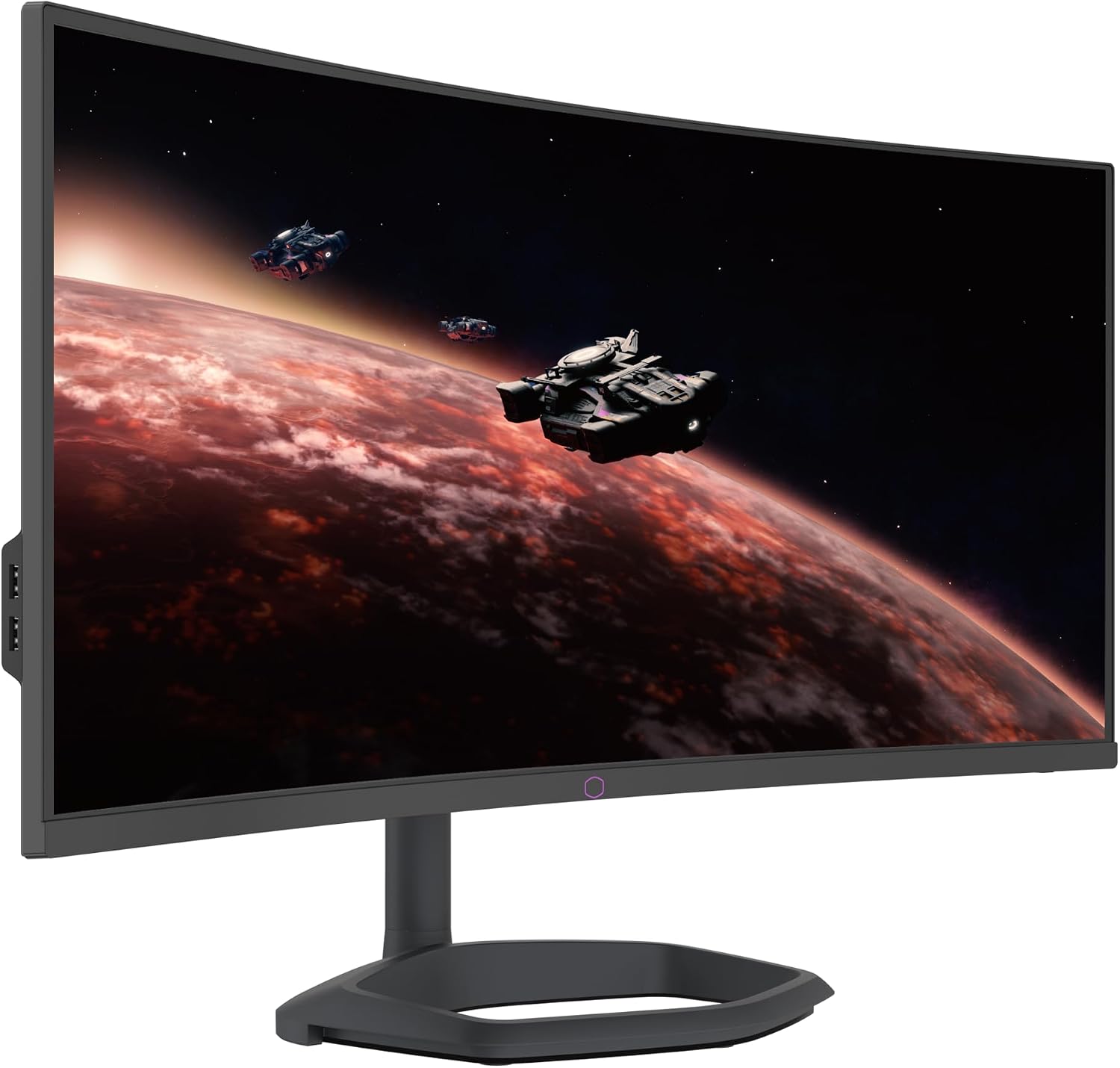 Cooler Master GM34-CWQ2 34' Curved UWQHD 3440 x 1440 VA Quantum Dot Gaming Monitor | Up to 180Hz | Up to 0.5ms | Curve 1500R | FreeSync Premium|Nvidia | HDR Support |DP1.4 * 1 | HDMI2.0 * 2