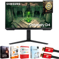 Samsung 25' Odyssey G4 FHD Gaming Monitor, IPS, 240Hz, 1ms, G-Sync Bundle with Tech Smart USA Elite Suite 18, 2X 4K HDMI Cable & Deco Gear CPS Exclusive 26 Month Protection Pack (BEACH-CPS-26M250)