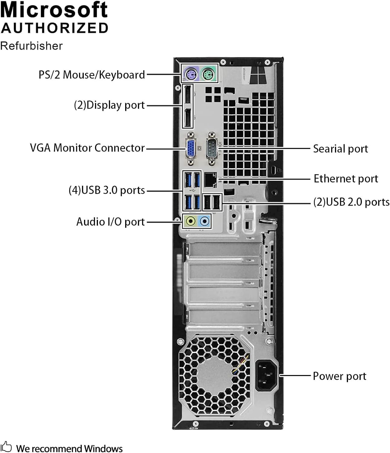 HP Prodesk 600 G2 SFF Desktop PC W11, SFF Computer w/ 24in LCD Monitor, i5-6500 Processor, 16GB RAM, 1TB SSD, RGB Speaker, DP Cable (Renewed)