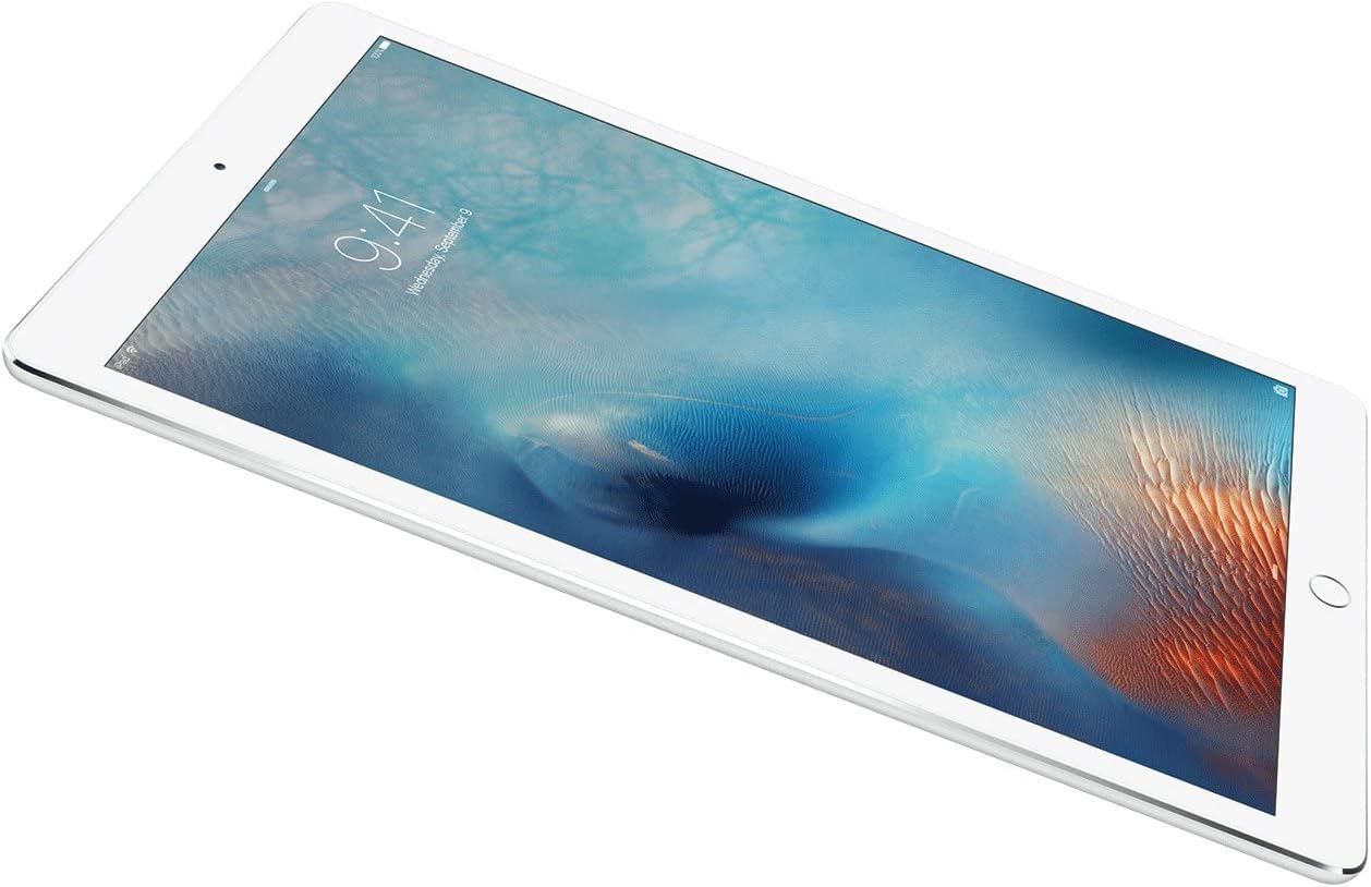 Apple iPad Pro 12.9in Tablet (256GB Wi-FI, Silver)(Renewed)