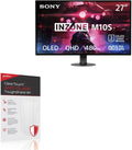 BoxWave Screen Protector Compatible With Sony INZONE M10S OLED QHD 480Hz Gaming Monitor (27 in) - ClearTouch Anti-Glare ToughShield 9H (2-Pack), Anti-Glare 9H Tough Flexible Film Screen Protector
