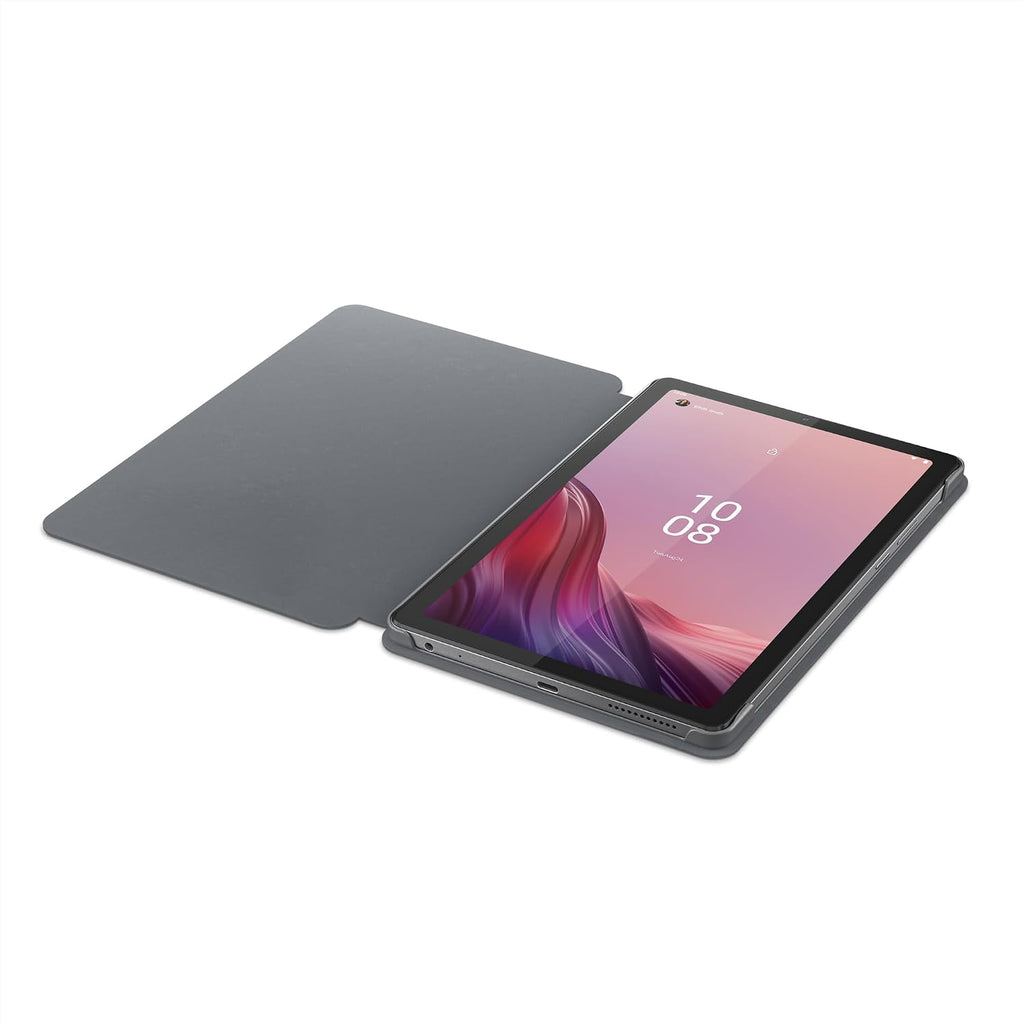 Lenovo Tab M9-2023 - Tablet - Long Battery Life - 9' HD - Front 2MP & Rear 8MP Camera - 3GB Memory - 32GB Storage - Android 12 or Later - Folio Case Included,Gray