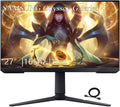 Samsung 27' Odyssey G Series FHD Gaming Monitor, 165Hz, 1ms, VESA Mount Capability, Eye Saver Mode, FreeSync Premium,Height Adjustable Screen, Black, with GSF HDMI Cable