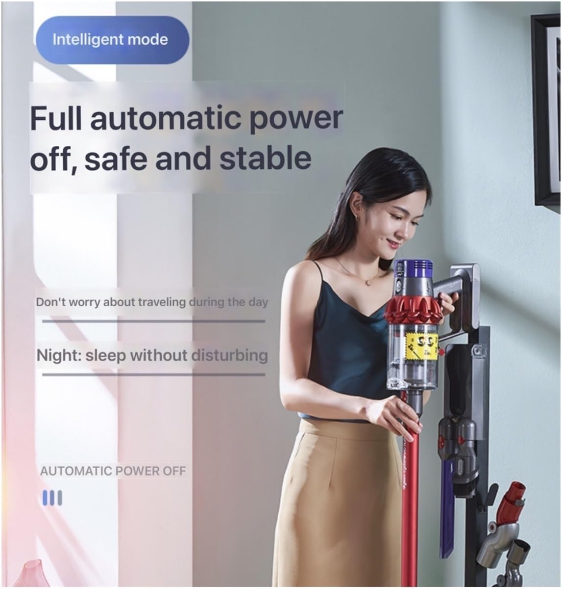 OUTMX 22.2V Compatible for Dyson Battery Type-B DC31 DC34 DC35 DC44 DC45 DC72 DC74 V6 V7 V8 V10 Vacuum Cleaner Rechargeable Batteries(V11-6000mAh)