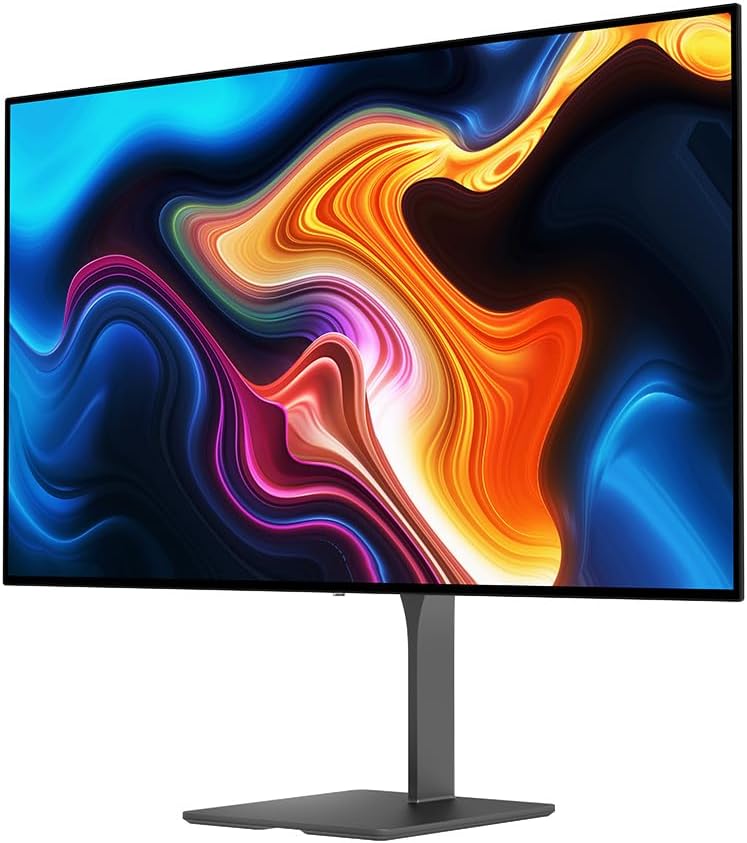 DOUGH Spectrum Black 32' ES07EFE 4K 240Hz Dual-Mode OLED with Gorilla Glass Monitor and Stand ES07D04 Bundle (Monitor with Stand)
