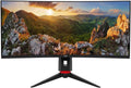 CrystalPro by Monoprice 34' Curved 1000R Ultrawide 1440P Monitor, 3440 x 1440P @ 165 Hz, 2ms (OD) VA Panel with USB Type‑C PD 65W and Height‑Adjustable Stand for Business & Gaming