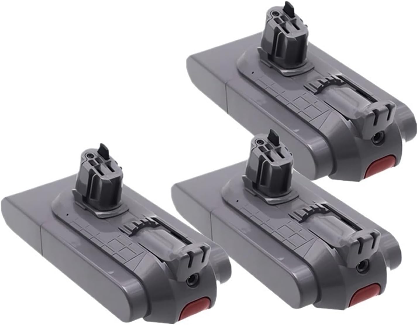 Replacement Battery Buckle Version, Compatible with Dyson V11 SV15 SV16 SV17 SV18 SV22 Vacuum Cleaner(V11-6800mAh-3PCS)