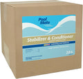 Pool Mate 28-Pounds Premium Pool Stabilizer and Conditioner, Concentrated Cyanuric Acid for Pools, Helps Chlorine Last Longer