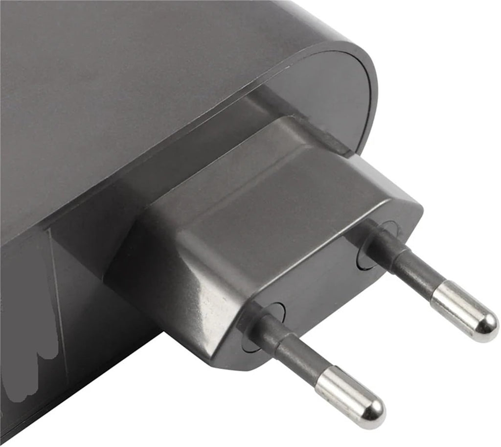 8Pcs Charger，Compatible For Dyson，V10 V11 Vacuum Cleaner Power Cord Adapter Replaceable Parts EU Plug