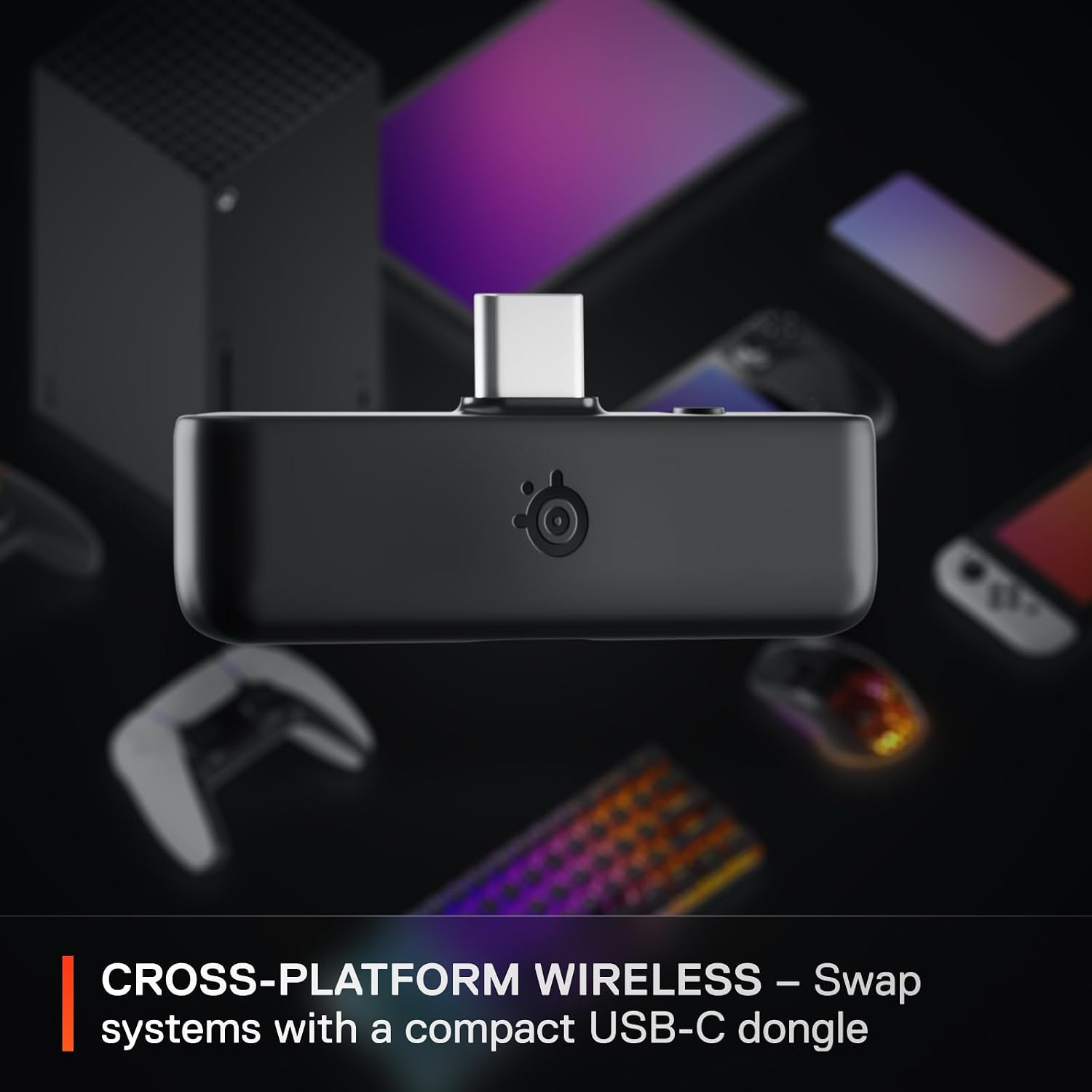 SteelSeries Arctis Nova 5X Wireless Multi-System Gaming Headset — Neodymium Magnetic Drivers — 100+ Audio Presets — 60 HR Battery — 2.4GHz or BT — ClearCast Gen2.X Mic — Xbox, PC, PS, Switch, Mobile
