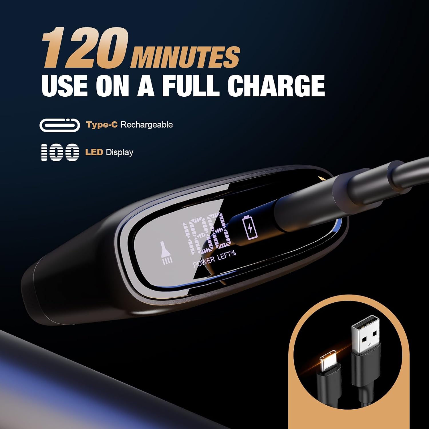 SUPRENT PRO Professional Hair Clipper and Trimmer Set with Foil Shaver, Professional Barber Clippers for Men